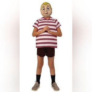 Pugsley Addams Family Kids Halloween Costume Size Small